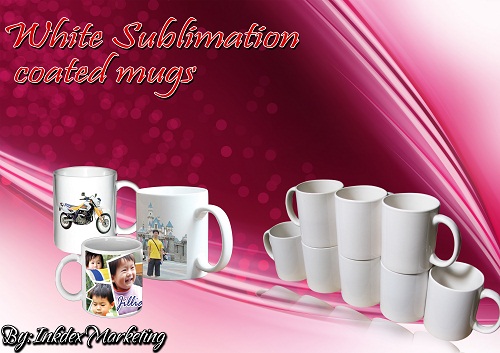 Sublimation white mugs
