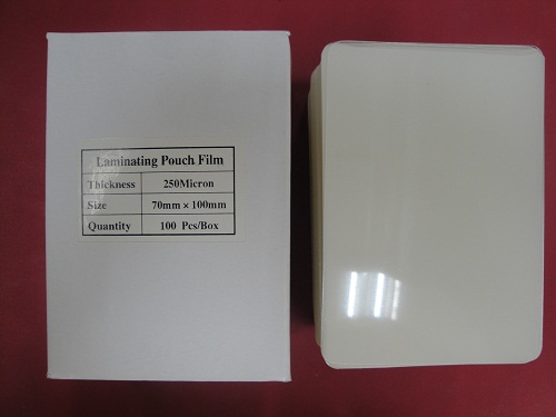 250 mic laminating pouch 2R
