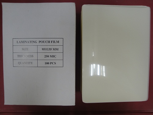 250 mic laminating pouch 3R
