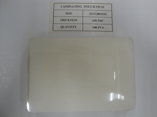 250 mic laminating pouch letter size