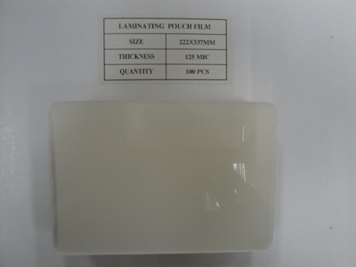 125 mic laminating  film legal size 13