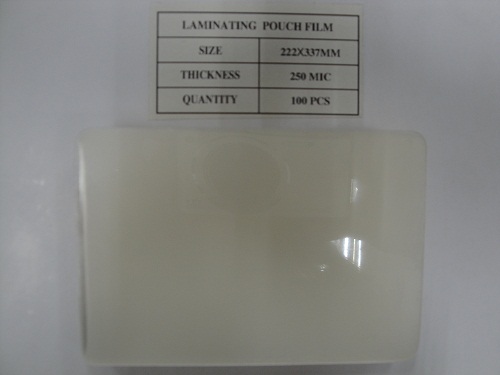 250 mic laminating film legal size 13