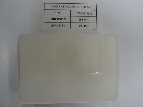 250 mic laminating film letter size 14