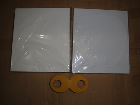 Laminating pvc fan