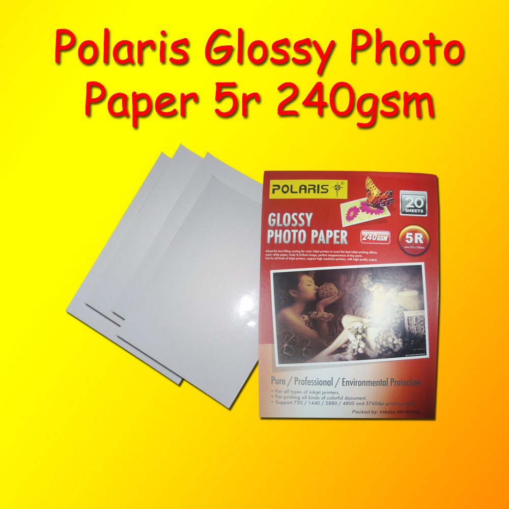 Polaris RC Glossy photo paper 260 gsm 5R