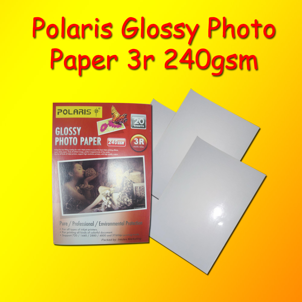 Polaris RC Glossy photo paper 260 gsm 3R