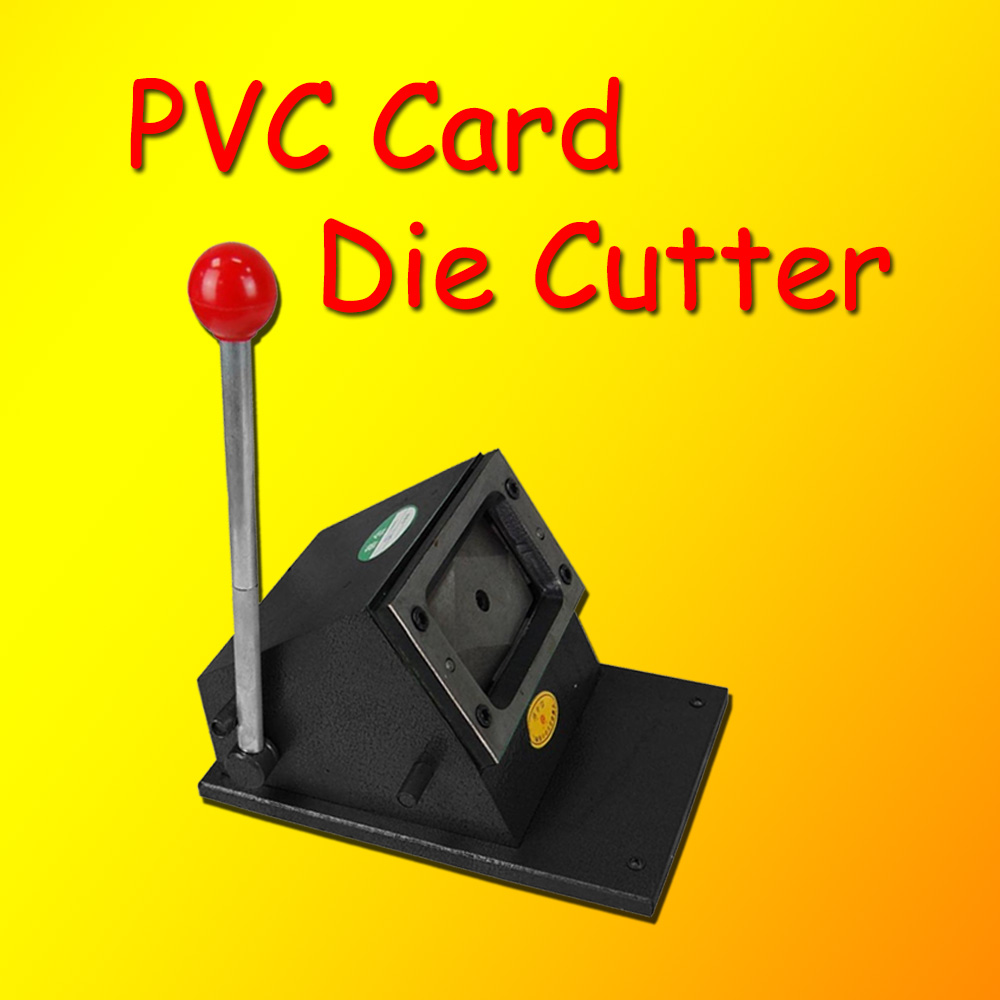 Pvc card die cutter 
