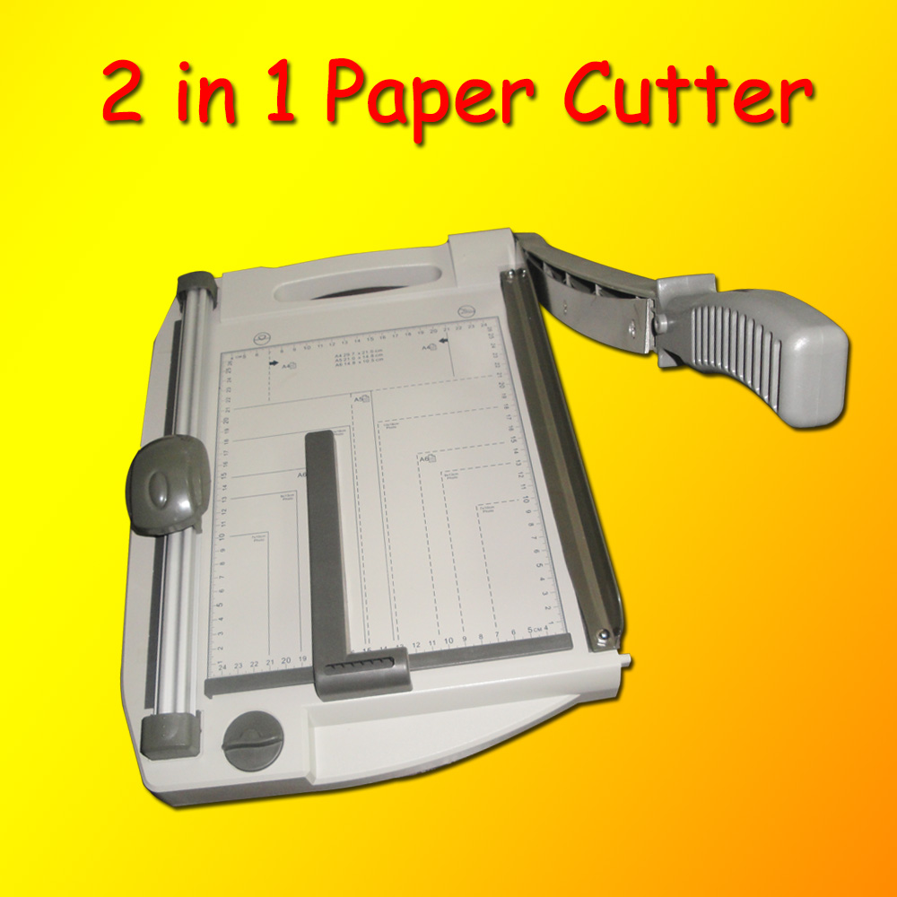 2 in 1 paper cutter
